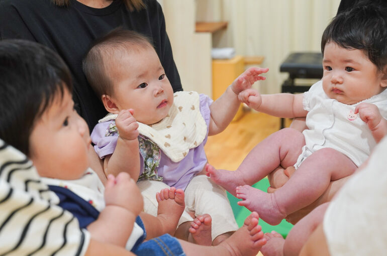 子どもたちの夢を叶える『成長ベース』づくり/０〜１歳の体幹教室　ねんねクラス