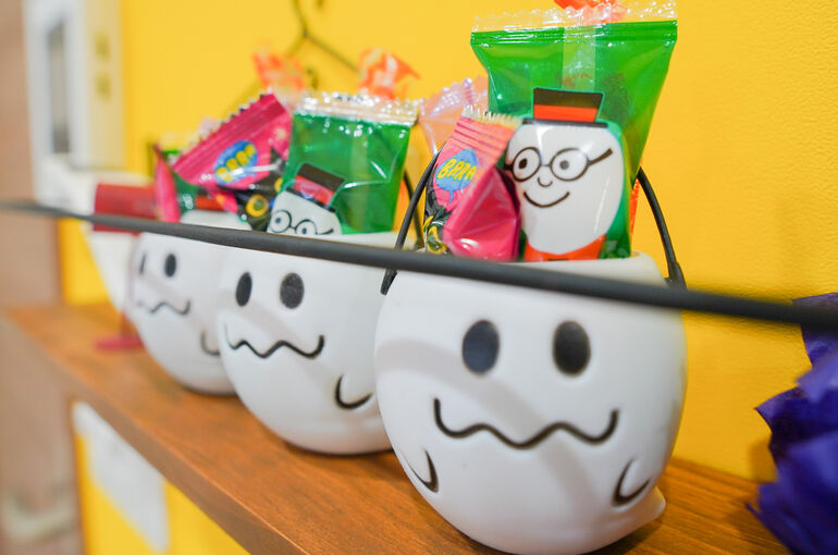お菓子は好きだけど…おばけが怖いから…||トリックオアトリート！！